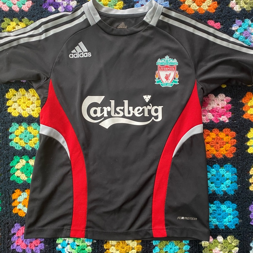 Vintage Liverpool Football Jersey Sz YXL